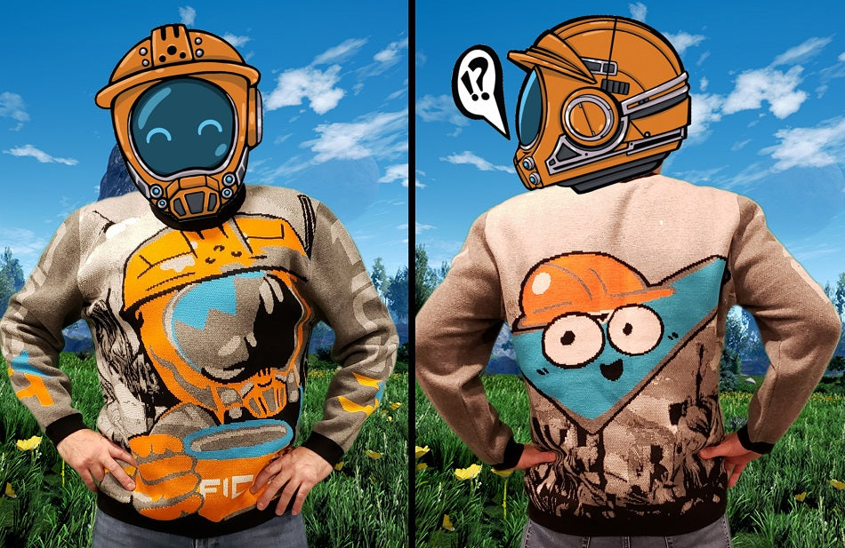 Jacquard-knit FICSIT Sweater