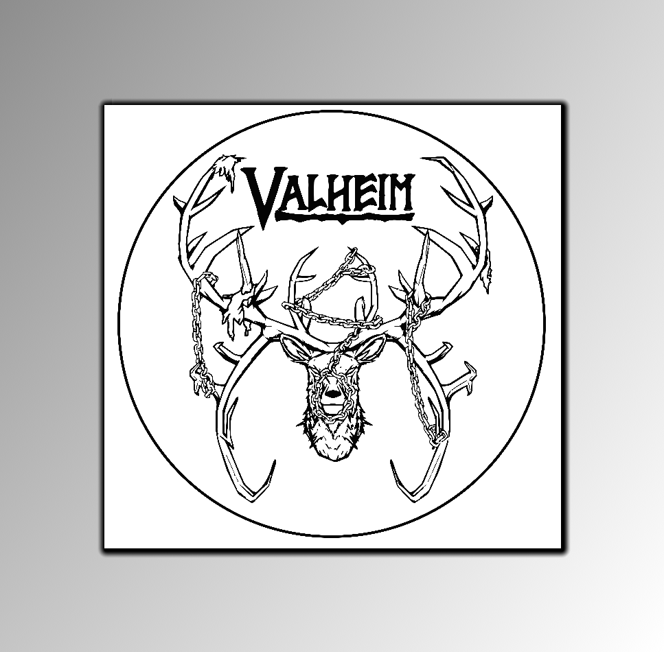 Valheim Vinyl Static Sticker Pack