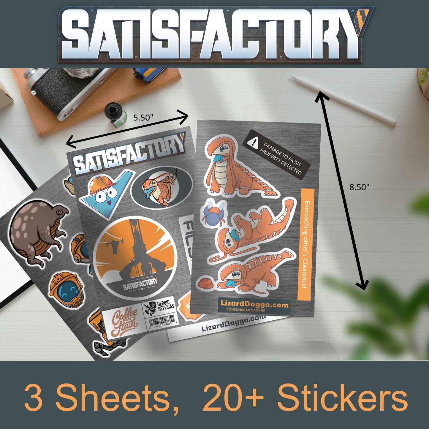 Satisfactory Sticker Pack