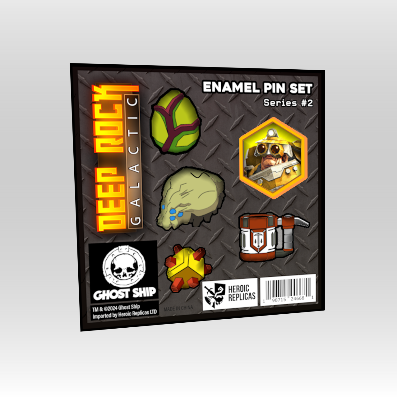 DRG Enamel Pin Set