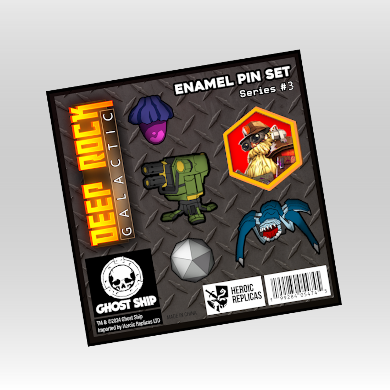DRG Enamel Pin Set