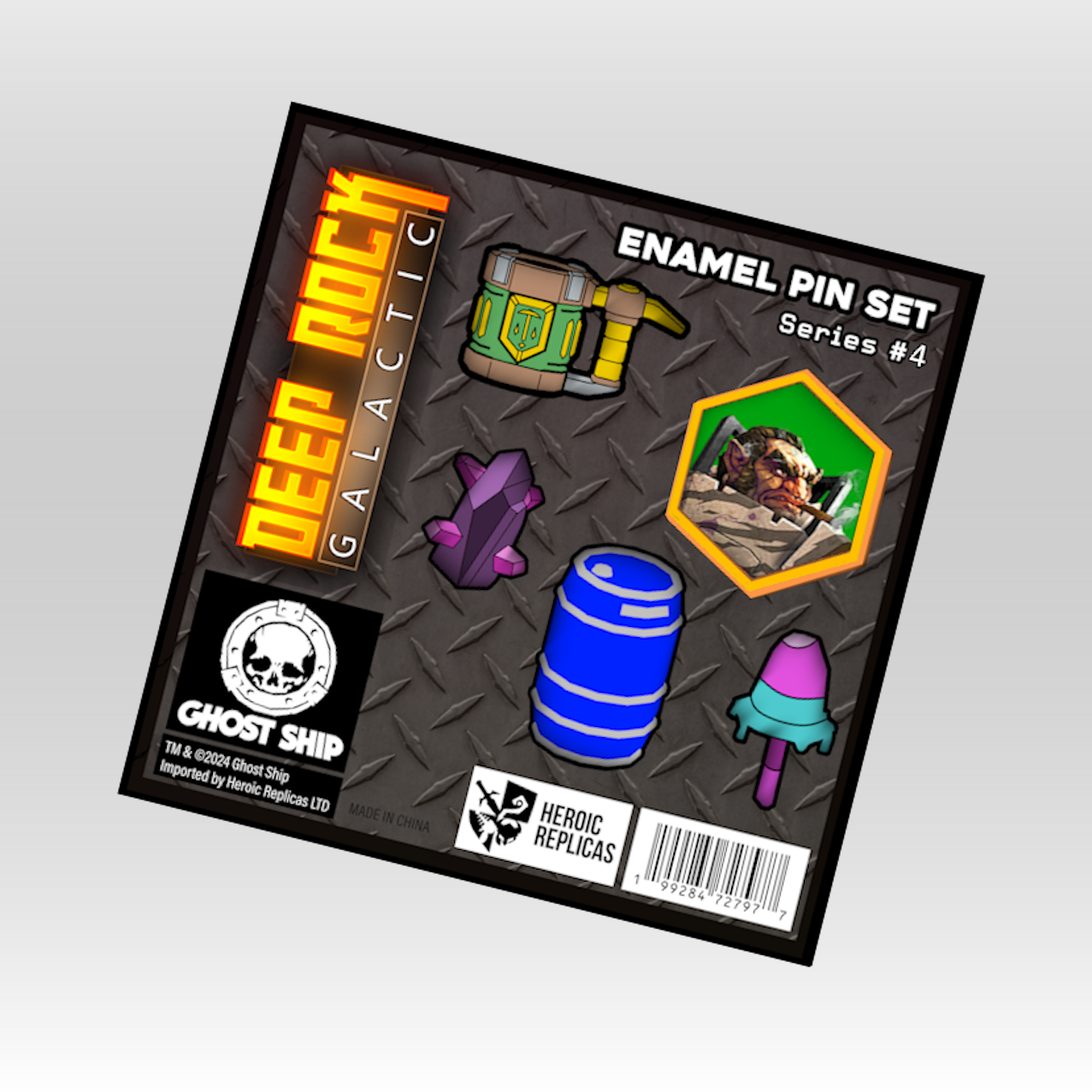 DRG Enamel Pin Set