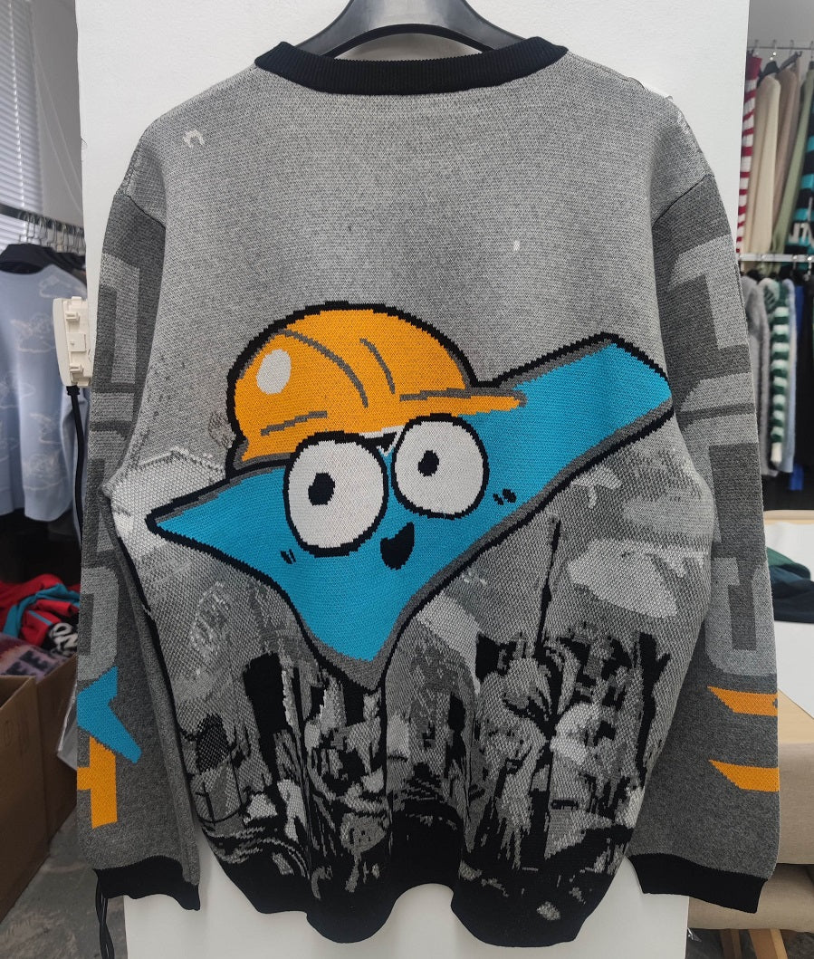 Jacquard-knit FICSIT Sweater